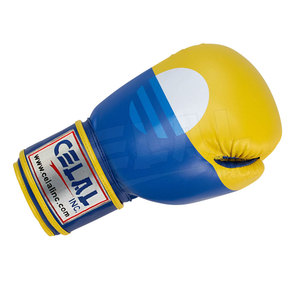 Guantes de boxeo de cuero PU de alta calidad, guantes de boxeo de cuero genuino con logotipo personalizado, hechos en alta calidad, venta al por mayor - Product Image 3