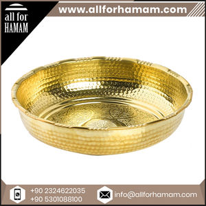 Cuenco para verter agua de hammam de latón de diseño oriental tradicional, el mejor fabricante, proveedor indio para accesorios de baño - Product Image 2