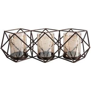 Nouveau style de porte-bougie avec finition noire pour la décoration de la maison, exportateur en gros de Noël - Product Image 1