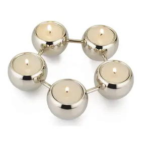 best quality top selling wholesale price home decoration 5 <b>Lights</b> <b>T</b> -<b>light</b> holder wholesale manufacturer supplier - Product Image 1