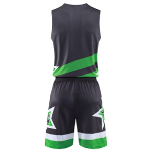 Maillots de jeu de basket-ball pour hommes, vêtement de bonne qualité, uniformes courts, combinaisons de Sport athlétiques avec couleur personnalisée et impression - Product Image 4