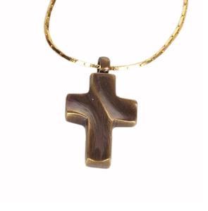 แฟชั่นเผาศพจี้เครื่องประดับทองเหลืองรอบโกศจี้สร้อยคอสำหรับเถ้ามนุษย์ - Product Image 4