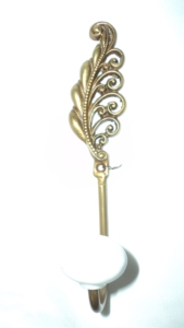 Antique Brass <b>Car</b> Wall <b>Hook</b> 2 Pegs | Vintage Metal Key Holder Hanger | Decorative Automobile Wall Mount Key Rack - Product Image 2