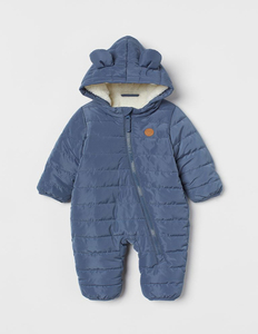 Combinaison de neige tricotée rembourrée pour bébé, vêtements de qualité supérieure, personnalisés, imprimés, offre spéciale, nouvelle collection - Product Image 1