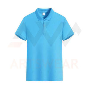 2022ขายส่งที่ขายดีที่สุดที่กำหนดเองโลโก้เย็บปักถักร้อยพิมพ์ธรรมดาฤดูร้อนแขนสั้นผ้าฝ้าย100% Unisex เสื้อโปโลสำหรับผู้ชาย - Product Image 2