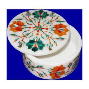 กล่องฝังหินอ่อนทำมือที่สวยงาม - Product Image 1