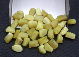 15ชิ้นโอปอลสีเหลืองธรรมชาติ16-18มม. พลอยคริสตัลตัดด้วยมือไม่ผ่านการบำบัดหลวมสำหรับทำเครื่องประดับขายส่งโดยตรง - Product Image 3