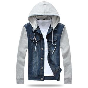 Sweats à capuche en denim en gros pour hommes, coupe ajustée, style japonais, ensembles de saison printanière, logo personnalisé, grande taille, séchage rapide, respirant, OEM - Product Image 5