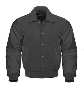 Veste universitaire en laine et en cuir de haute qualité OEM pour hommes et femmes Offre Spéciale pour veste universitaire de grande taille - Product Image 1