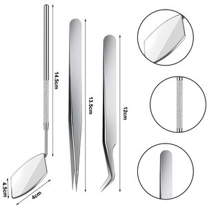 Nuevo Espejo para Pestañas, Espejo de Alta Calidad con Pinzas Curvas Premium para Extensión de Pestañas - Product Image 5