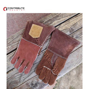 Gants de soudage de haute qualité à bas prix pour la protection des mains et des bras - Product Image 3