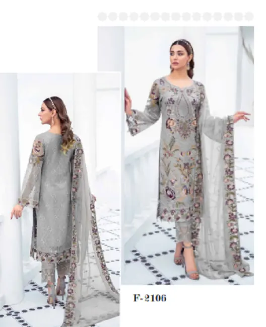 שיפון אוסף האחרון 2022 פקיסטנית בגדי גבירותיי חליפות מותאם אישית צבע סגנון אריזה ODM