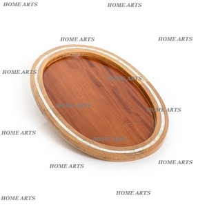 Bandeja de postre de madera de diseño admirable para bodas, uso de artículos de hotel, bandeja para servir té y café a un precio asequible - Product Image 5