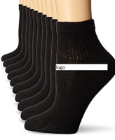 Lot de 10 paires de chaussettes d'hiver pour femmes, haute qualité, longueur genou, fermeture à tirette, lavables en machine, en coton doux et élasthanne tissée