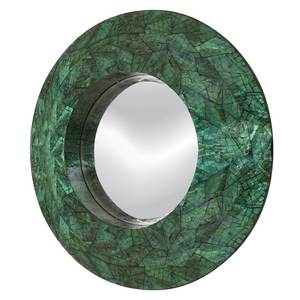 Green <b>Frame</b> Wall Mirror Decoration Perfect Mother of Pearl Mirrors for Entryway Living Room Hallway-for Hotels-Made in Vietnam - Product Image 4