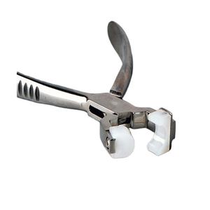 Pince optique mince et conviviale en acier inoxydable Outil de réglage et de pliage pour bijoux pour un travail de précision - Product Image 1