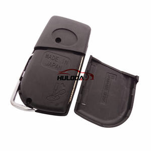 Huloda for <strong>toyota</strong> modified 2 button auto <strong>key</strong> <strong>shell</strong> blank 3 with toy 43 blade toy-ks-36b black - Product Image 3