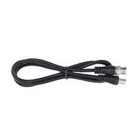 Cable coaxial de seguridad para cámaras CCTV SDI con conector de alimentación de video MALE-MALE BNC, con revestimiento de PVC y blindaje trenzado