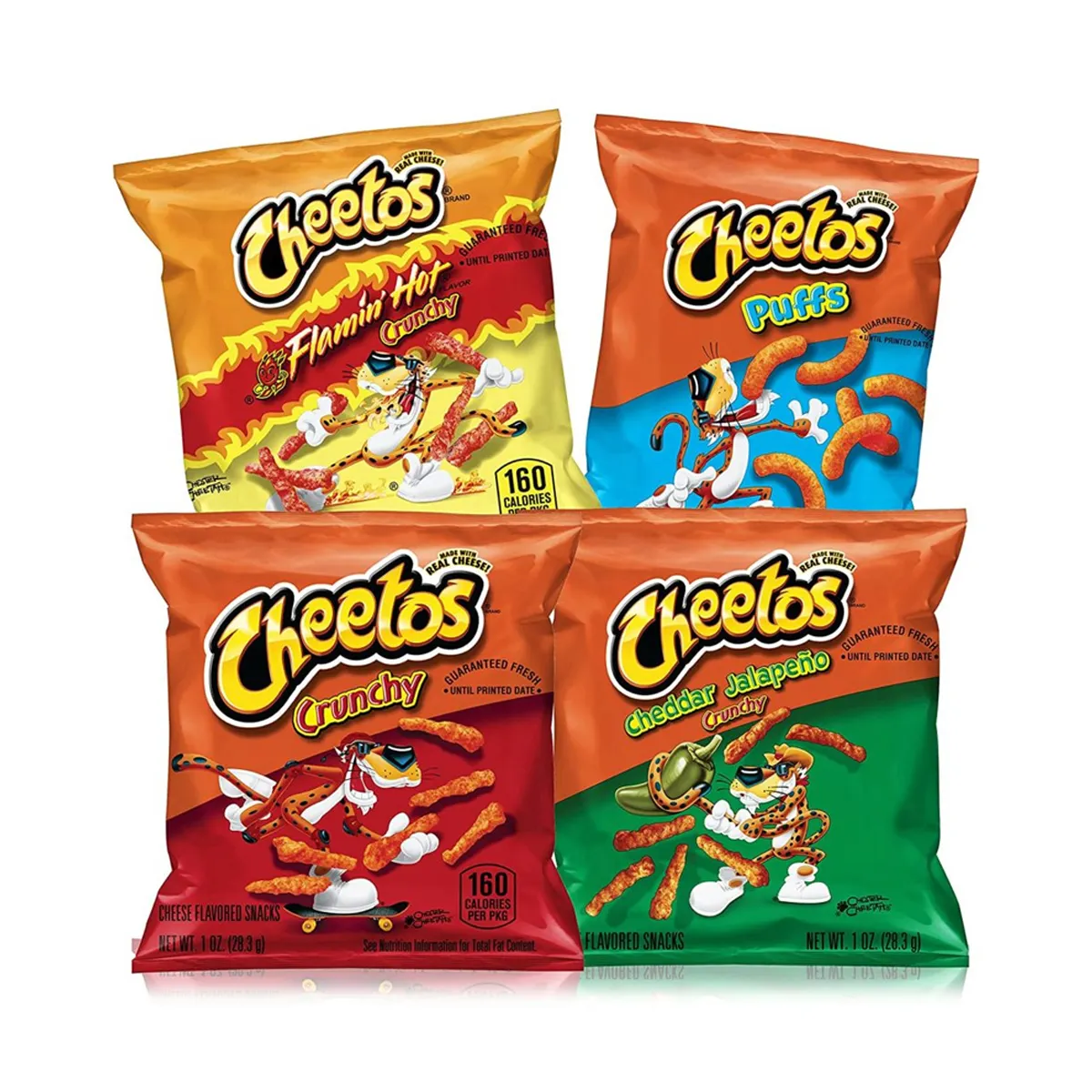 Groothandel Prijs Exotische Chips Legt Cheetos Snacks Cheetos Originele Pittige Flavour 65G Garnalen Crackers
