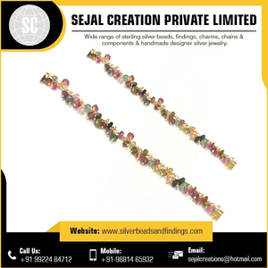 Cadena de Piedras Preciosas de la Mejor Calidad con Piedras y Colgante en Venta, Joyería de Plata de Ley 925 al por Mayor, Nuevo Diseño de Alta Calidad - Product Image 2
