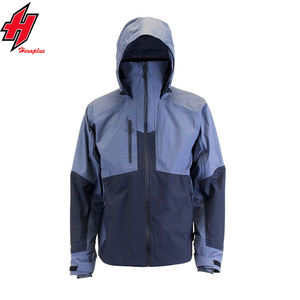 Veste de pêche imperméable à 3 couches pour hommes, par pluie, nouveau design, tenue d'extérieur, coupe-vent, vente en gros - Product Image 1