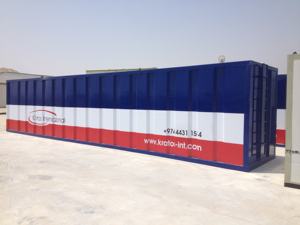 Planta de Tratamiento de Aguas Residuales para Hoteles AKTIFPAK con Productividad de 3000L/Hora y Filtración y Tratamiento Biológico - Product Image 5