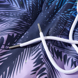 Shorts de Baño para Hombre al por Mayor, Servicio OEM Personalizado, 100% Algodón, Secado Rápido, Ecológicos, Transpirables, con Cordón para el Verano - Product Image 5