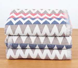 Khăn Thổ Nhĩ Kỳ Thiết Kế Chevron Chất Lượng Cao Khăn Bãi Biển Peshtemal Fouta Pareo Sarong Sản Xuất Tại Thổ Nhĩ Kỳ - Product Image 2