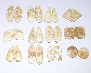 Cabujones de jaspe Natural, gemas de tamaño libre para fabricación de joyas, cabujón, precio al por mayor - Product Image 1