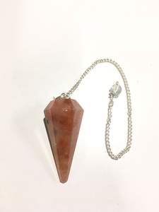 Péndulos de piedra solar al por mayor más vendidos, cristal de piedras preciosas para Feng Shui, Reiki metafísico, curación, energía divina, amor de radiestesia - Product Image 2