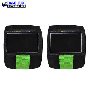 Coton Genou Wrap Élastique Compression Personnalisable Logo Design Élégant Gym Fitness Confortable Soutien Haltérophilie Powerlifting - Product Image 6