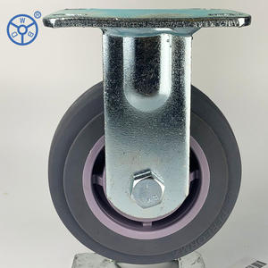 <span class=keywords><strong>Colson</strong></span> 4/5/6/8 pouces roues solides en caoutchouc thermoplastique industriel roulette et roue pivotantes <span class=keywords><strong>de</strong></span> 200mm - Product Image 3