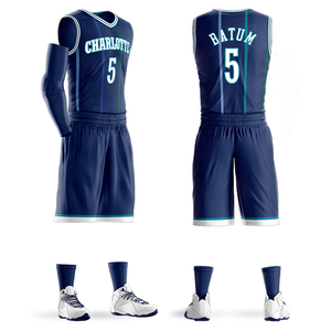 Camiseta de Baloncesto Personalizada para Clubes y Equipos Masculinos, de Poliéster Negro, de Secado Rápido y Transpirable, con Números y Nombre - Product Image 6