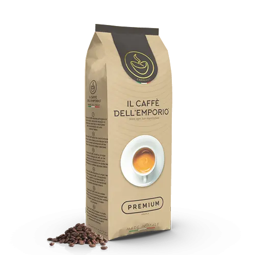 Hight गुणवत्ता इतालवी कॉफी बीन्स-आईएल Caffe डेल Emporio प्रीमियम मजबूत मिश्रण 1kg बैग