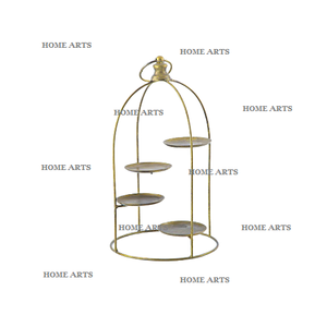 Porte-bougie suspendu de forme carrée de taille personnalisée avec un porte-bougie en fer de qualité supérieure pour la vente chaude - Product Image 5