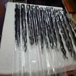 High Quality <b>Body</b> <b>Wave</b> Cuticle Aligned Remy Virgin Human Hair Extensions Machine Double Weft All Colors Suitable Indian Type - Product Image 2