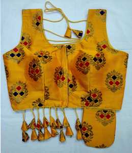 Hermosa hermosa blusa elegante con patrón con bolsillo útil con el mejor diseñador indio - Product Image 6