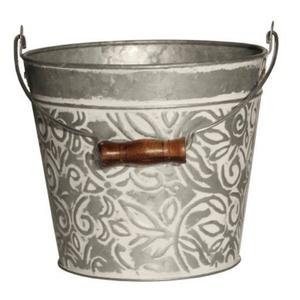 Cape de bouteille galvanisée Porte-plantes personnalisable pour la maison Pots de table décoratifs Plateau de jardin extérieur pour fleurs et pots de balcon - Product Image 3