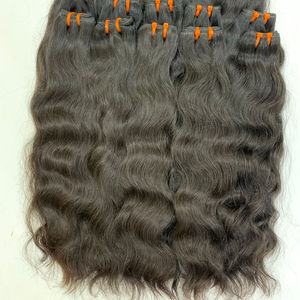 100% Remy Virgin HD Extensiones de cabello indio y vietnamita 100% Cinta de unidad única del fabricante sin procesar Natural Temple Raw - Product Image 1