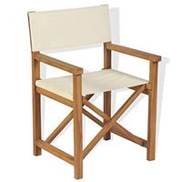 Chaises de jardin pliantes en teck massif moderne pour l'extérieur
