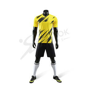 Ensemble de maillots de Football personnalisés par Sublimation, uniforme de haute qualité pour hommes, séchage rapide, bon marché, Logo personnalisé, vente en gros, pièces - Product Image 5
