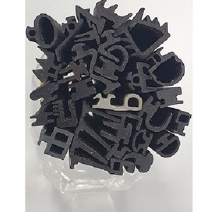 Đen TPE cao su thời tiết Tước cửa con dấu Dải các loại khác nhau và hình dạng sản phẩm cao su trong màu đen - Product Image 1