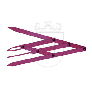 Herramienta divisora de cejas en Color púrpura La mejor herramienta para cejas Herramienta divisora de acero inoxidable de alta calidad para cejas Etiqueta privada - Product Image 1