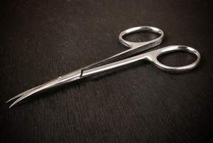 Ciseaux professionnels de manucure à cuticules ongles incurvés acier inoxydable personnalisé Logo Style beauté des doigts couleur vive poignée caractéristique - Product Image 4