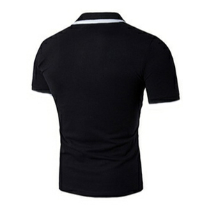 Camiseta Personalizada de Nuevo Diseño Casual 100% Algodón con Cuello Alto y Talla Grande para Hombre - Product Image 2