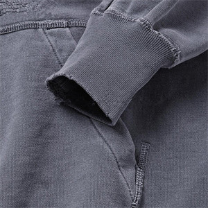 Sweat-shirts vintage personnalisés en gros, logo brodé, streetwear unisexe, pull-over pour homme, sweat-shirts délavés à l'acide, sweat-shirts vierges pour homme - Product Image 5