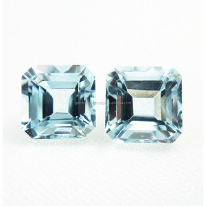 Quamarine ixed ctogen ushion mermerald Hape aceted Natral quamarine oooose ememstone holesale ululk ququamarine - Product Image 6