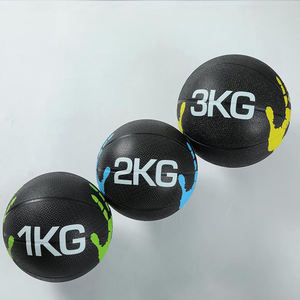 Fitness Training 1kg 2kg 3kg 4kg 5kg 6kg 7kg 8kg 9kg 10kg Solid Rubber <b>Medicine</b> Slam <b>Ball</b> - Product Image 6