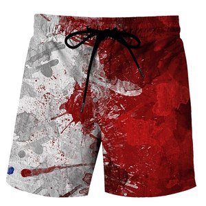 Custom Design Sublimation All Over Logo <b>Shorts</b> <b>Men</b> Swimming Wear Polyester Breathable Quick Dry <b>Shorts</b> - Product Image 2