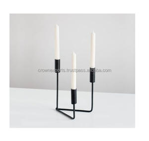 เชิงเทียนโลหะแบบแท่งทีไลท์และเชิงเทียนสำหรับงานแต่งงานและตกแต่งบ้านสำหรับเทศกาลคริสต์มาส - Product Image 5